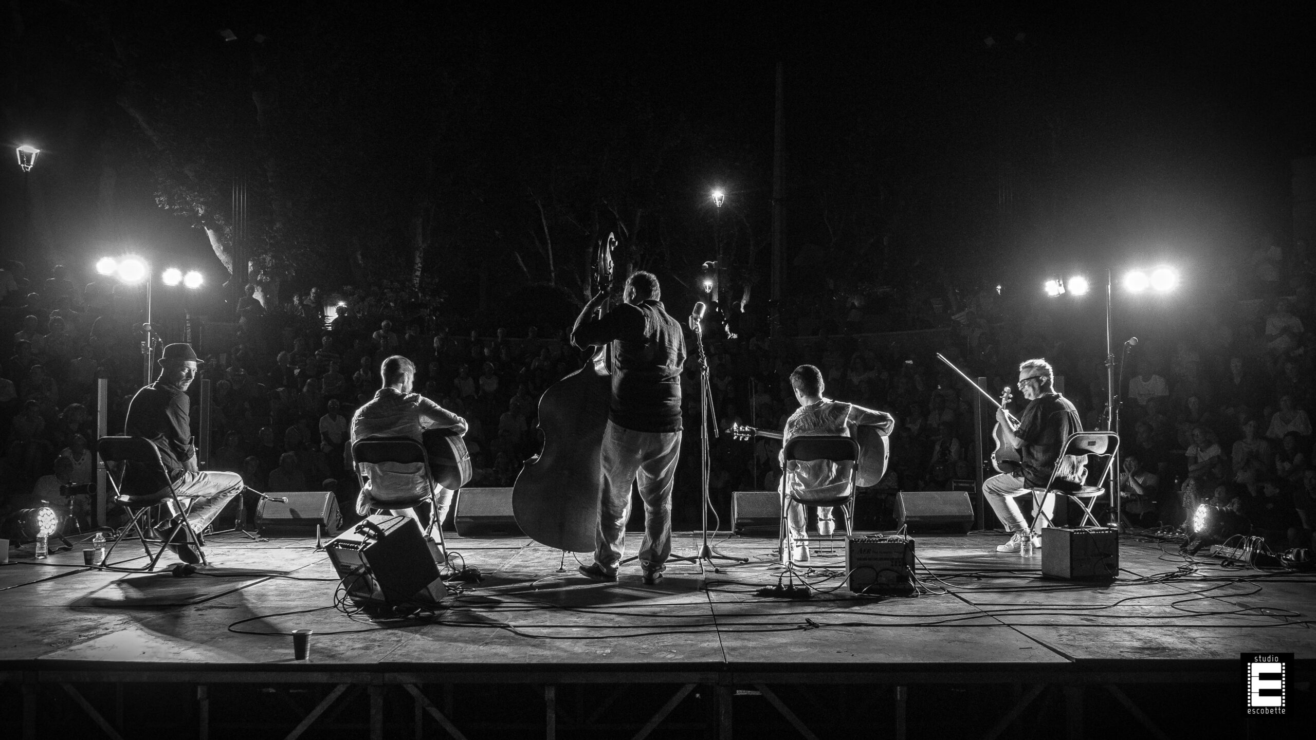 Basilic Swing au festival Jazz à Grans