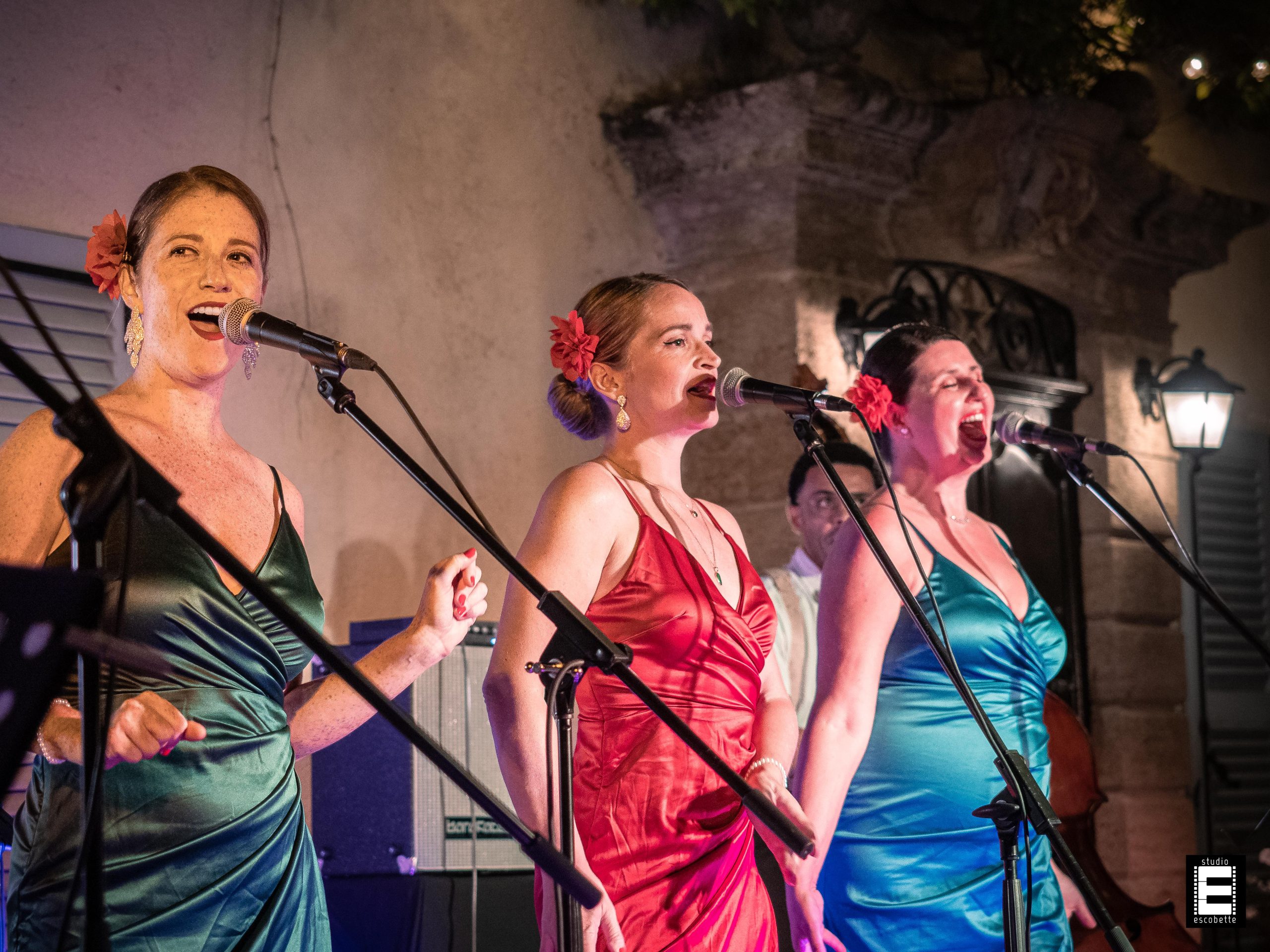 Captation de concert – Suzy Swing Sisters au Château des Chaberts