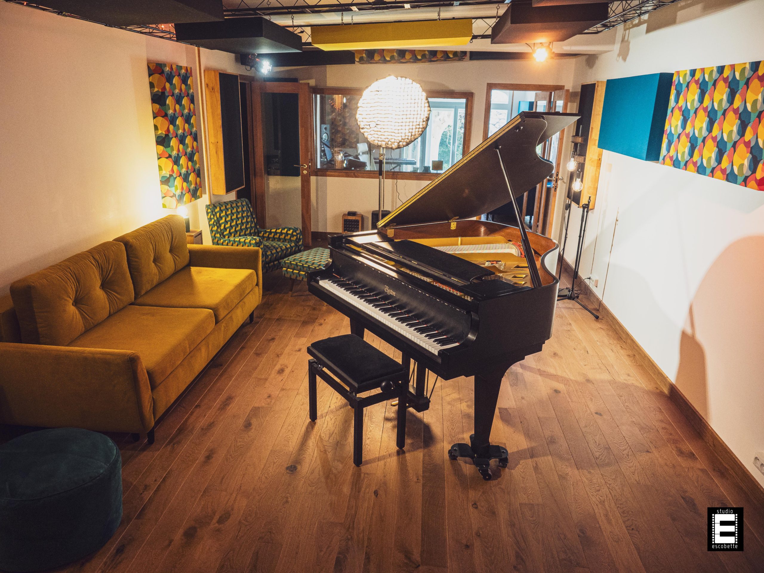 L’inauguration du studio !